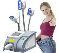 ZenSeFarin Macchina Dimagrante criolipolisi Professionale Macchina di congelamento grassa di Cryolipolysis, Macchina di Congelamento Grassa di Cryolipolysis con 3 Maniglie per Criolipolisi A Casa