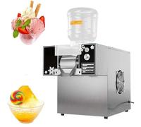 ZenSeFarin Macchina per Tritare Il Ghiaccio Elettrica,Macchina per Il Ghiaccio a Fiocchi di Neve da 60/120/180Kg/24 Ore,Tritaghiaccio a Cono di Neve,per Cocktail,Gelati,Frullati,Bar in Casa,A-120KG