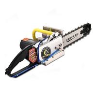 ZenSeFarin Mini Motosega Elettrica Portatile per Tagliare I Muri, Motosega per Cemento, Motosega Diamantata Senza Spazzole per Tagliare I Muri, per Muri in Mattoni/Cemento Armato 87x32x21cm,35cm
