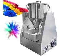 ZenSeFarin Miscelatore per Polvere Secca da Laboratorio, Miscelatore per Particelle di Polvere Ad Alta Efficienza, Miscelazione Bidirezionale a 360°, Adatto per Polvere/Noci/Grani/Spezie,20L