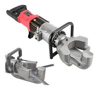 ZenSeFarin Piegatrice elettrica per tondini Acciaio da 1100W,piegatrice/raddrizzatrice idraulica per tondini di Acciaio,Angolo Piegatura 3s 0°-90°,piegatrice Manuale per Acciaio da 4-22 mm