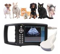 ZenSeFarin Scanner Portatile Gravidanza,Macchina per Test Gravidanza HD,Macchina Scanner con Sonda 6,5 MHz,Schermo HD da 5,6 Pollici,per Gravidanza negli Animali Pecora, Cane, Gatto, Maiale