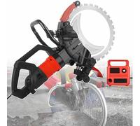 ZenSeFarin Sega Elettrica Ad Anello di Livello Industriale,Motore Brushless da 8800 W/9500 W,Taglio Regolabile A 90°,Pompa dell'Acqua Automatica,Taglierina per Demolizione per Cemento,Pietra,9500w