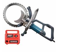 ZenSeFarin Sega elettrica per calcestruzzo 8800W,Sega anulare ad Alta frequenza,Tagliamuri,profondità di Taglio 27 CM,Taglio Senza Polvere,per Tagliare calcestruzzo,Pietra,Mattoni,1xblade