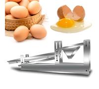 ZenSeFarin Separatore di Tuorlo D'uovo Commerciale Macchina Filtrante in Acciaio Inossidabile per Cucina Domestica, 500-800 Uova All'ora, Spessore 2 Mm, Altezza Regolabile, per Panetterie