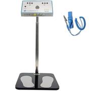 ZenSeFarin Tester Antistatico Braccialetti E Scarpe,Tester Statico Il Corpo Umano con Staffa Regolabile in Altezza,può Ospitare Diversi Tipi Braccialetti E Scarpe,Funzione Allarme Sonoro E Luminoso