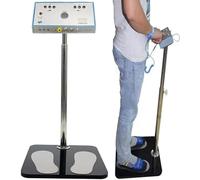 ZenSeFarin Tester Statico del Corpo Umano,Tester Completo del Corpo con Funzione Allarme Sonoro E Luminoso,Scarica Rapidamente L'elettricità Statica E Altezza della Staffa Regolabile,per Officina