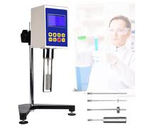 ZenSeFarin Viscosimetro Rotativo Digitale Viscosimetri Laboratorio Display LCD,Misuratore Fluidimetro Precisione ± 3%,4 Rotori,Uscita Dati per Test Laboratorio su Vernici,Adesivi,Inchiostri,NDJ-5S