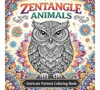 Zentangle Animals: Intricate Pattern Coloring Book