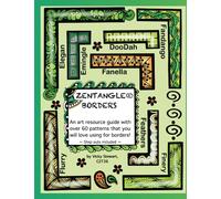 Zentangle Borders: Are you a tangler or scrapbooker? if so, you will love the creative borders and ribbon patterns you can make using tangles!!
