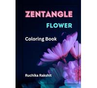 zentangle flower Coloring Book
