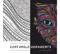 Zentangle ornaments: meditation coloring book
