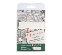 Zentangle - Piastrelle/scampoli quadrati originali Zentangle, 89 x 89 mm, 20 pz