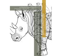 Zentangle Safari Mischief: Coloring the Wild with Laughter: 41 Playful Animal Adventures in Zentangle Style for Relaxation and Fun