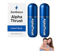 Zentheca AlphaThrust Spray istantaneo, spray ritardante per uomini duraturi, esalta il fascino maschile con risultati rapidi (2pcs)