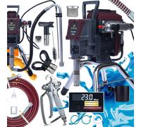 Zenthril Alpha 1500W - Pompa Airless Professionale | 20MPa 2L/min | LCD Voice