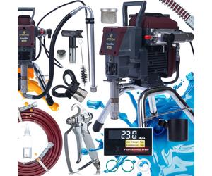 Zenthril Alpha 1500W - Pompa Airless Professionale | 20MPa 2L/min | LCD Voice