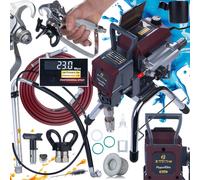 Zenthril Bravo 2200W - Pompa Airless Professionale | 25MPa 3L/min | LCD