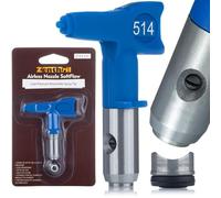 Zenthril Ugello Verniciatura SoftFlow 514 - Bassa Pressione, 25 cm, 80-140 Bar | Alta Precisione, Lunga Durata | Per Primer, Epossidici, Uretani | Accessorio per Spruzzatore