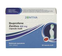Ibuprofene Zentiva * 20 Capsule Molli 400 Mg