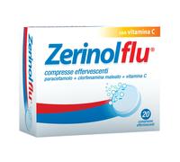 Zentiva Zerinolflu con Vitamina C Influenza e Raffreddore, 20 Compresse Effervescenti