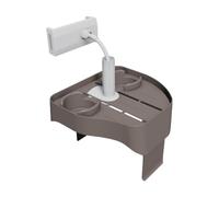 Zentriva Supporto per telefono 3 in 1 con portabicchieri regolabile per spa all'aperto, vasca idromassaggio, piscine gonfiabili, supporto per telefono, bevande, vassoio per serpente, tavolo da piscina