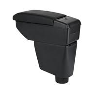 ZENVI Compatible with Renault Dacia Clio Braccioli 2005-2018 | Può essere come supporto gomiti,Braccioli,Console Centrale Organizer Immagazzinaggio Scatola,Doppio Spazio