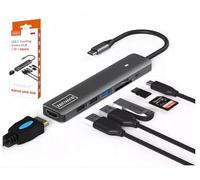 HUB USB-C ZENWIRE C 7 in 1 Thunderbolt 3 7 porte