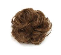 ZENY896V Chignon da Donna Scrunchies for Capelli Ricci disordinati, Chignon, Capelli castani Neri, Elastico for Capelli, Ciambella, Rullo for Capelli Pezzo di Capelli disordinato(Copper)