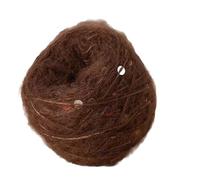 ZENZDS 1-3 Pezzi 50g Filato di Mohair Morbido con Paillettes, Filato di Lana di Cashmere per Maglieria, Filato di Cashmere Resistente per Artigianato Fai-da-Te, Indumenti Fatti a Mano, Scialli Caldi