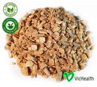 Zenzero aromatico taglio radice Tisana per influenza e raffreddore, Zingiber ...