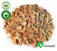 Zenzero aromatico taglio radice Tisana per influenza e raffreddore, Zingiber ...