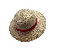 ZENZERO® - Cappello di Paglia - Cosplay The Monkey D. Luffy Rubber - Taglia Unica Unisex - Pz 1 (Cappello di Paglia Large)