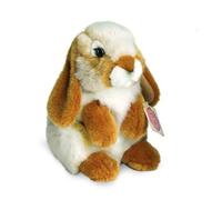 Zenzero che Sta Seduto Coniglio,Da Teddy Hermann - Morbido Peluche Giocattolo