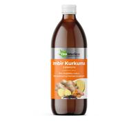 Zenzero Curcuma 100% Naturale Succo Con Piperina 500 ML Dieta Integratore
