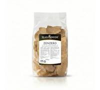Zenzero disidratato con cannella senza zucchero cristallizzato (Ginger) con zucchero a velo - Zenzero candito - 250g - Italia Spezie