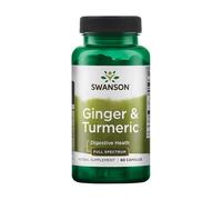 Zenzero e curcuma Swanson (60 capsule)