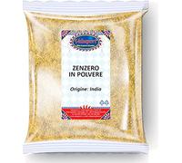 Zenzero in Polvere Essiccato al Sole in Busta da 100 gr | Gluten Free Vegan | Zenzero Crudo Macinato - Spezia Aromatica Naturale Qualità Premium - Aroma Intenso (Polvere di Zenzero)