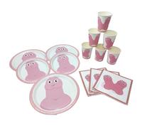 ZENZERO® - Kit Addio al Nubilato/Celibato - Articoli divertenti per matrimonio scherzo -12 Piatti, 12 Piattini, 20 Tovaglioli, 12 Bicchieri - Accessori Matrimonio/Party - 1 KIT NUBILATO