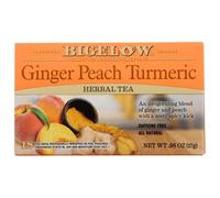 Zenzero Pesca Curcuma Alle Erbe Tè 29ml (Contenitore Da 6) By Bigelow