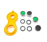ZENZERO® - Rompigetto M24 -Aeratore Rubinetto - Filtri Rubinetti Cucina e Bagno - Filtro in ABS - guarnizioni incluse - Confezione da 4 pezzi + Chiave (per M20/M22/M24/M28) - (M24 + Chiave)