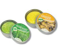 Zenzero & Rosmarino Shampoo Barre - 2 X 60g, Crescita Capelli & Trattamento Cute