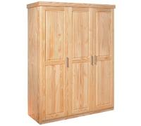 Zenzero Shop Armadio tre ante/LEGNO PINO MASSELLO NATURALE