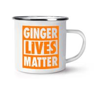 Zenzero Vite Matter Smalto Tazza Divertente Scherzo Rude Compleanno Orange Red