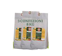 Zeolite Cubana per Agricoltura in OFFERTA, Alto Contenuto di Clinoptilolite eXtra Fine, Potenziatore delle Difese di Piante da Orto- Frutteto-Giardino per Malattie Fungine e Insetti 3 x 8 kg = 24 kg