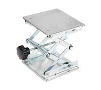 ZEONHAK 150 x 150 mm Forbici da laboratorio, supporto per forbici da laboratorio, piattaforma di sollevamento a forbice, altezza da 75 mm a 260 mm, 1,2 kg