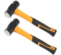 ZEONHAK 2 mazze da 0,9 kg, mazze da perforazione da 1,15 kg, con manico in fibra di vetro, per giardinaggio, edilizia, roccia