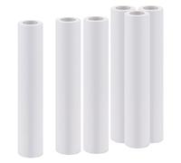 ZEONHAK 6 rotoli di carta bianca da disegno, 30 cm x 15 m, per pittura e schizzi, per artigianato artistico con cavalletto