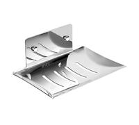 ZEONIK Vassoio di Sapone Portasapone Portasapone in Metallo Portaspugna portasapone per portasapone da Cucina Organizer da Bagno fissato al Muro