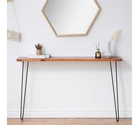 ZEOPLE Tavolo Consolle Ingresso Stretto, 90 L X20 W X 80 H, Tavolini da Divano, Tavolo Lungo per Soggiorno, Camera da Letto(80x20x80cm)